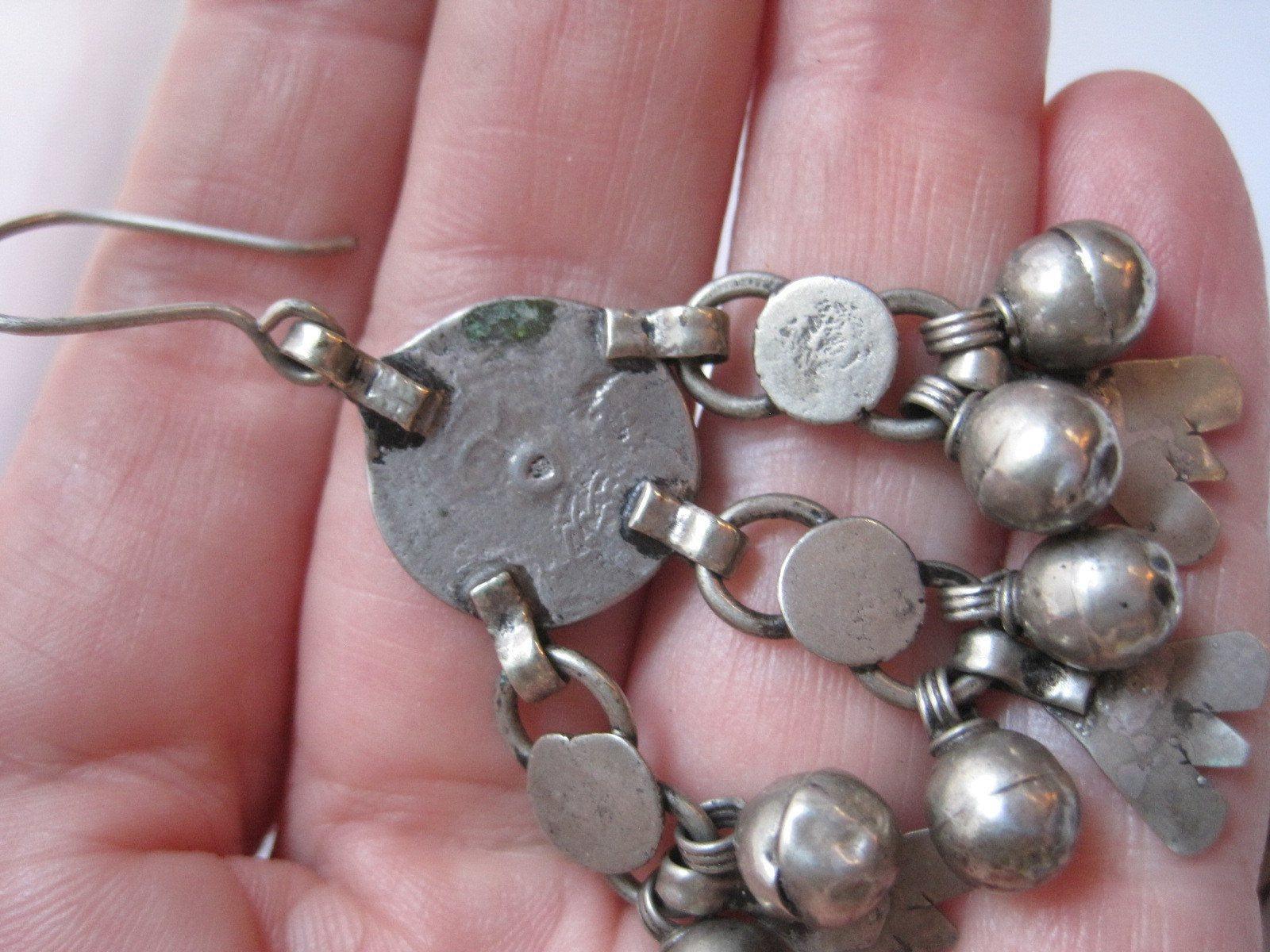 small coin earrings