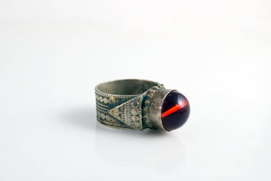 Vintage Bedouin Yemeni Ring Size 9 - Anteeka