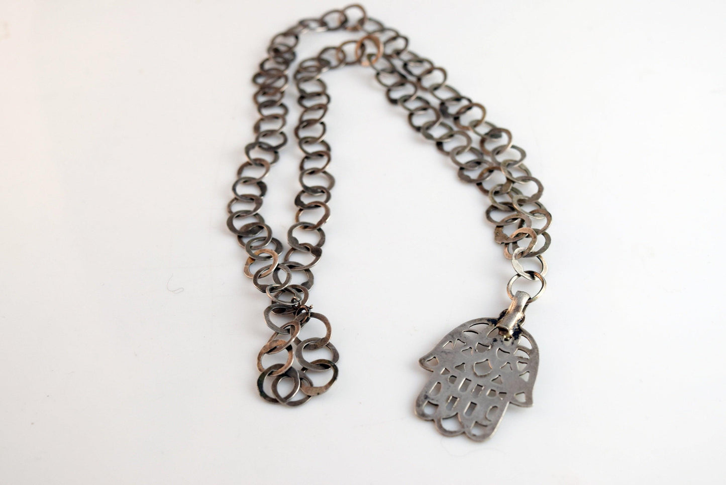 Khamsa necklace with rihanna chain