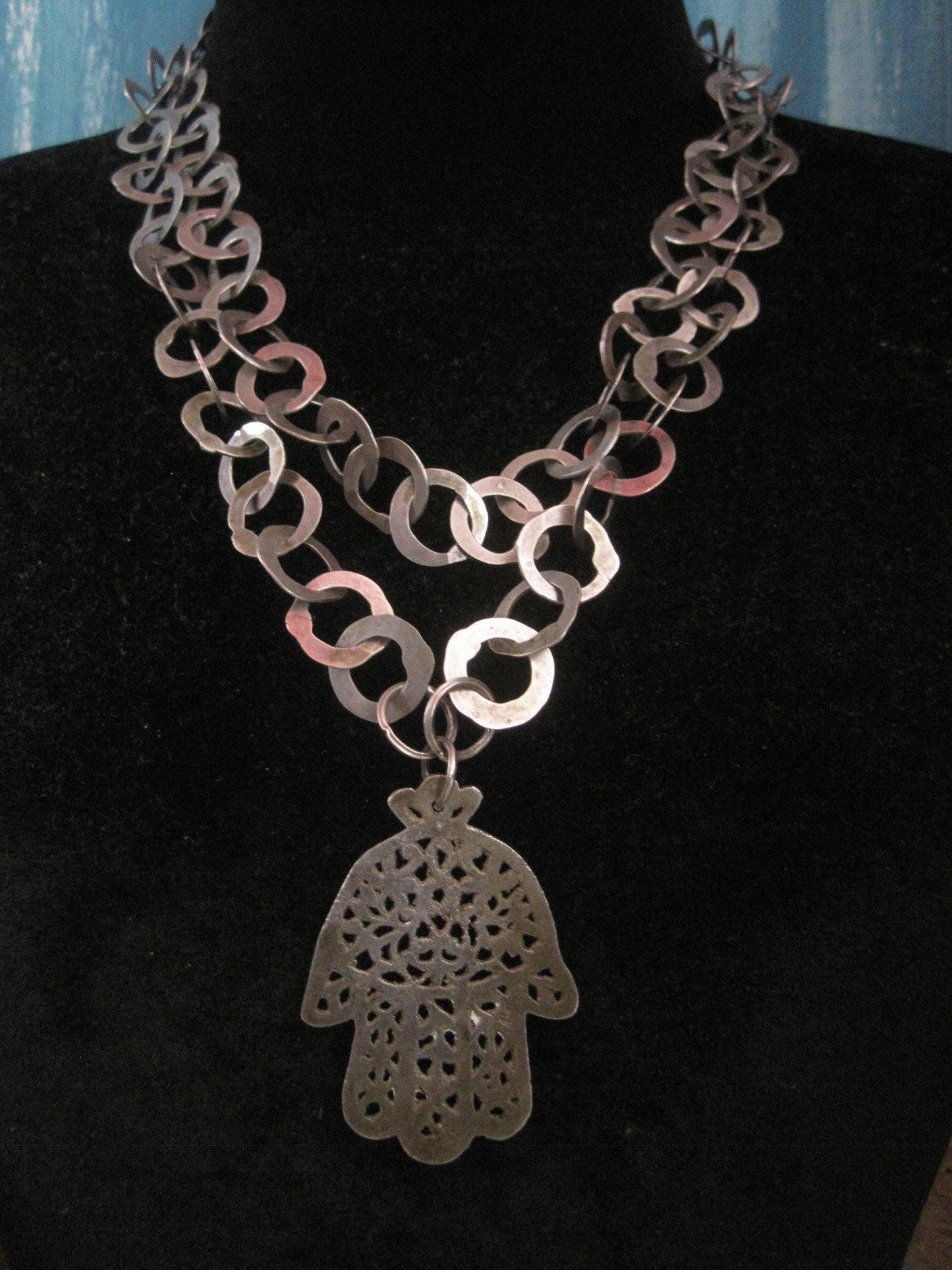 Tunisian Rihanna Chain Necklace