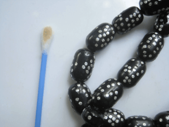 Vintage Black Bakelite Prayer Beads or Misbaha - Anteeka
