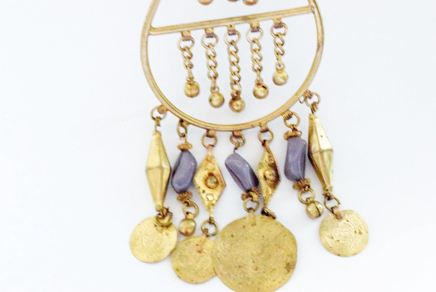 Vintage Egyptian Necklace with Zar Amulet - Anteeka