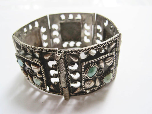 Egyptian panel bracelet