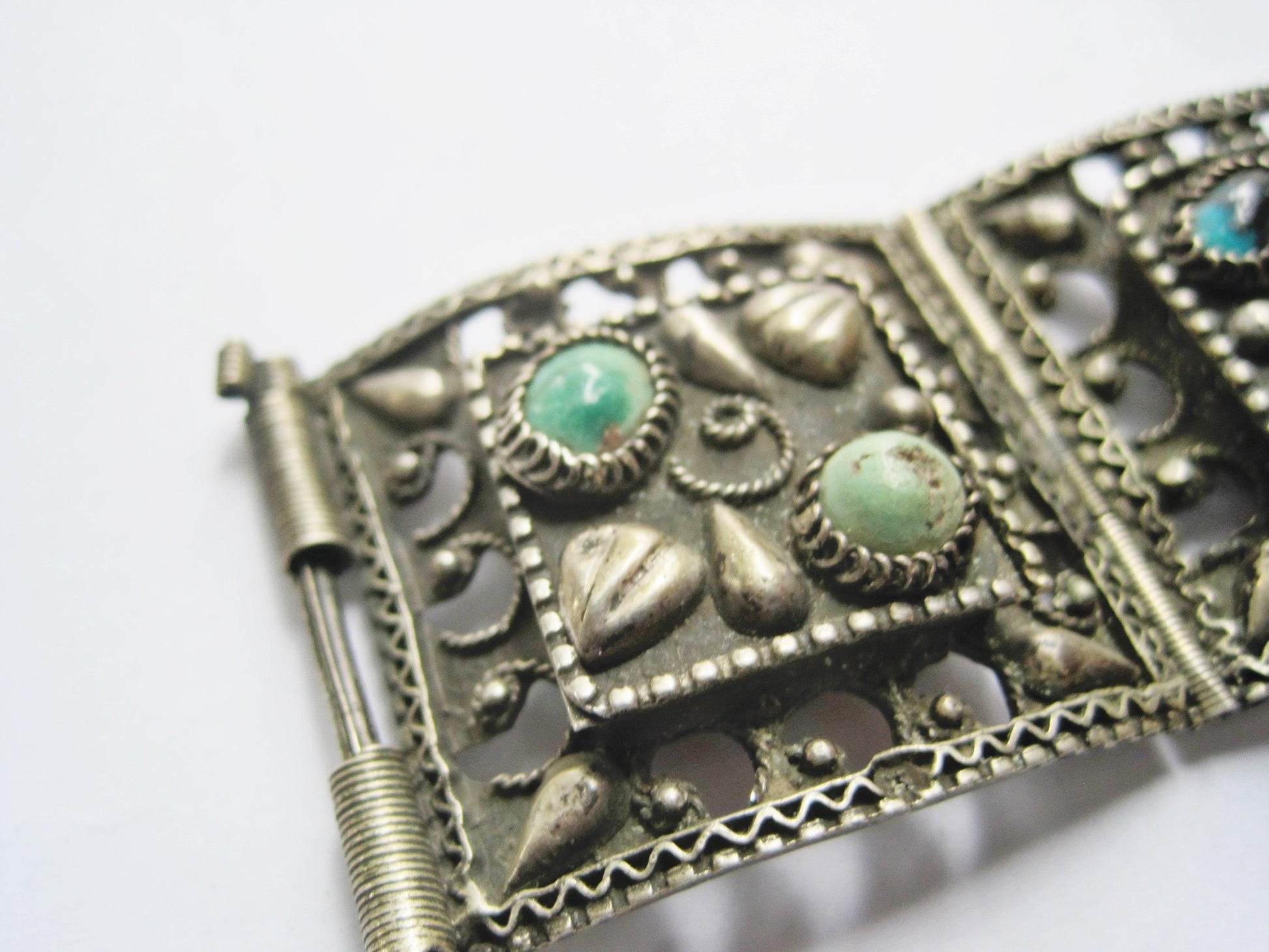 silver panel bracelet