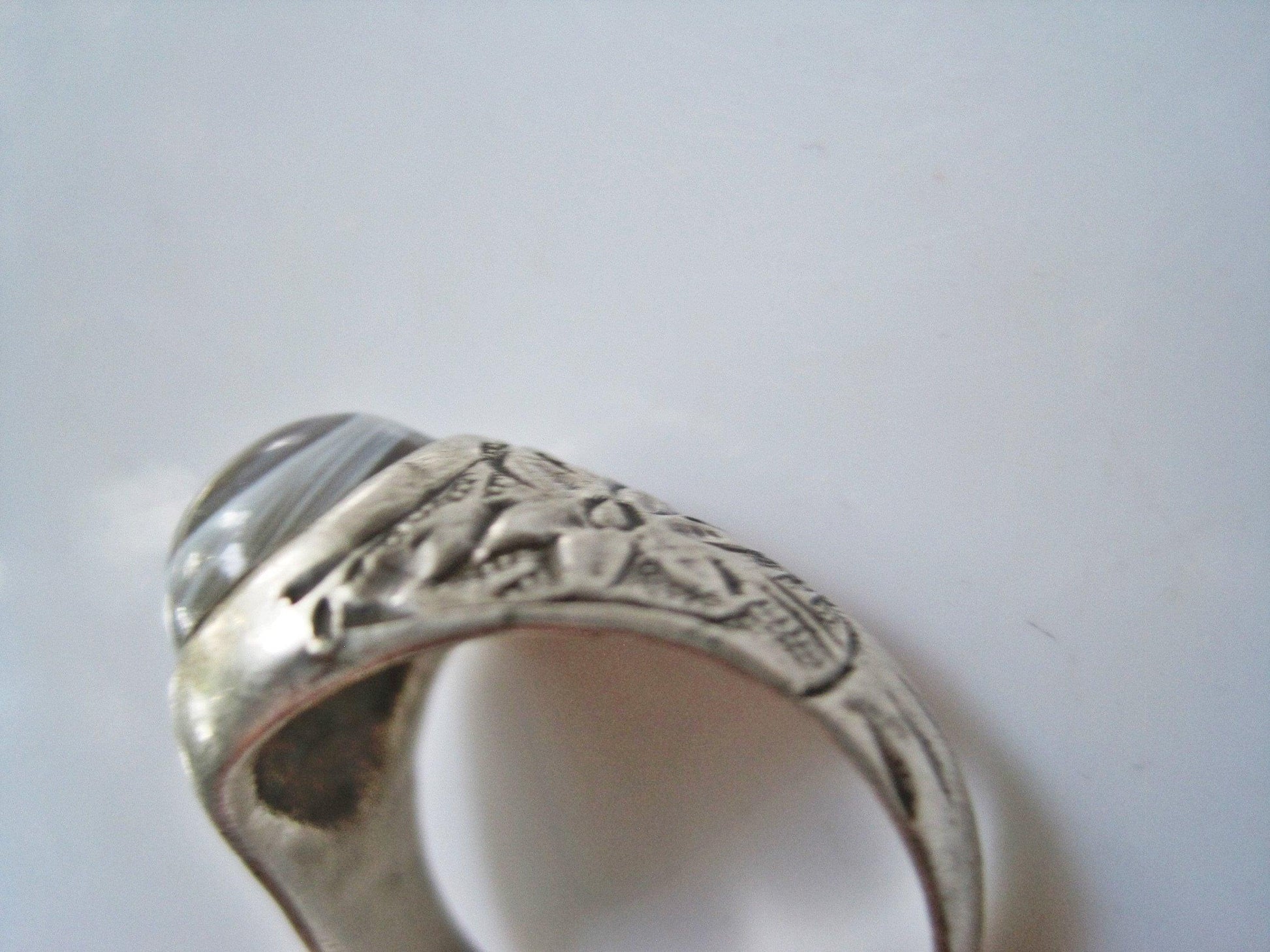 vintage agate ring