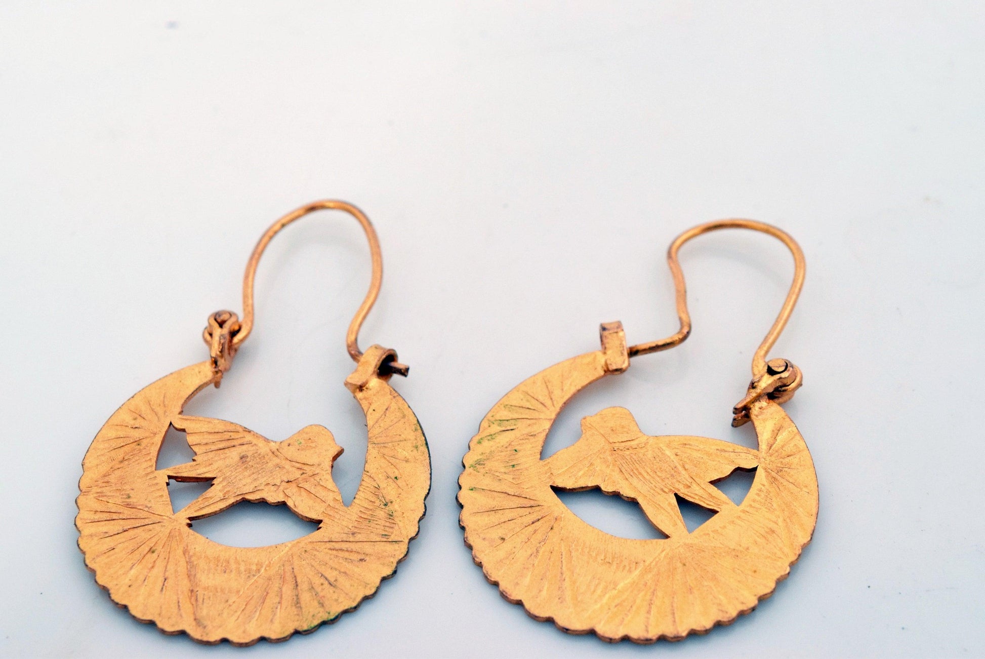 Egyptian hoop earrings