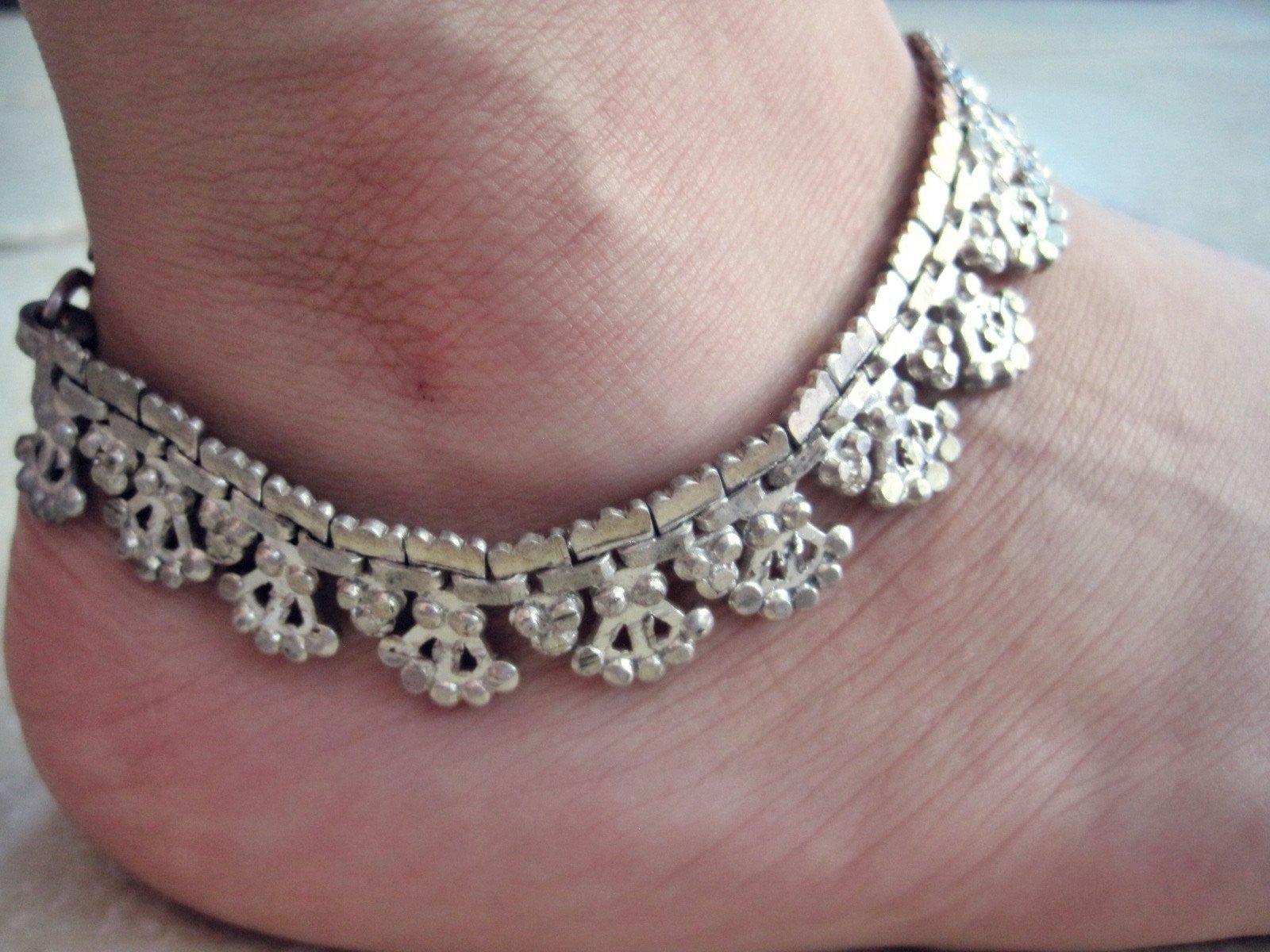 middle eastern foot bracelet