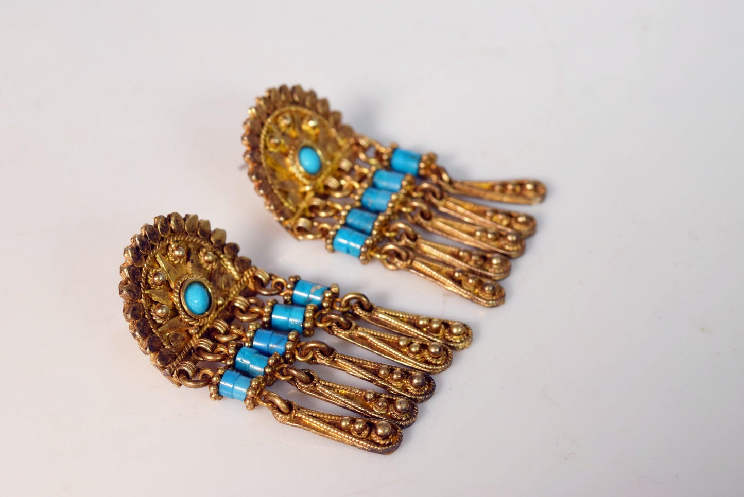 Byzantine style earrings