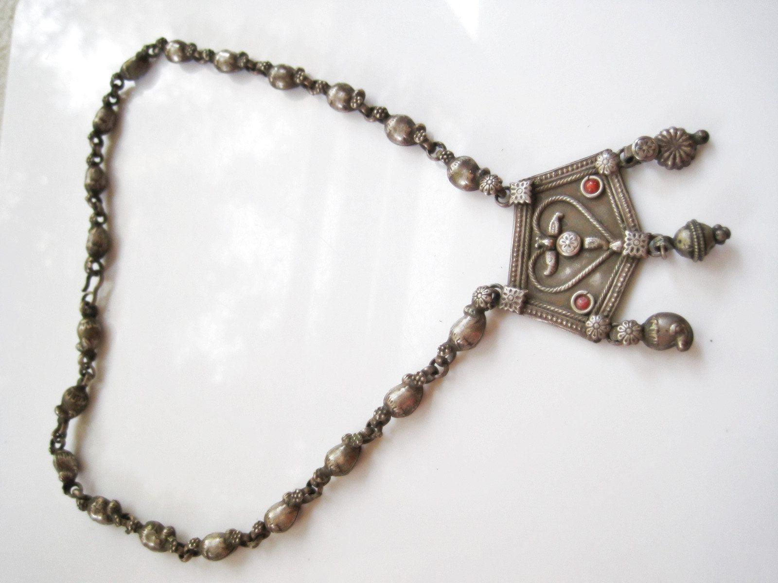 vintage indian necklace