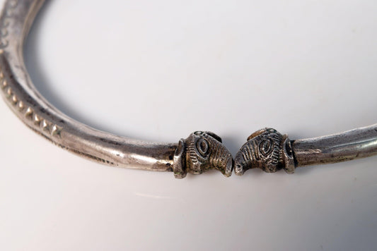 Makara head necklace