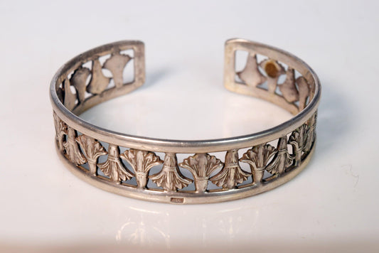 Egyptian silver cuff