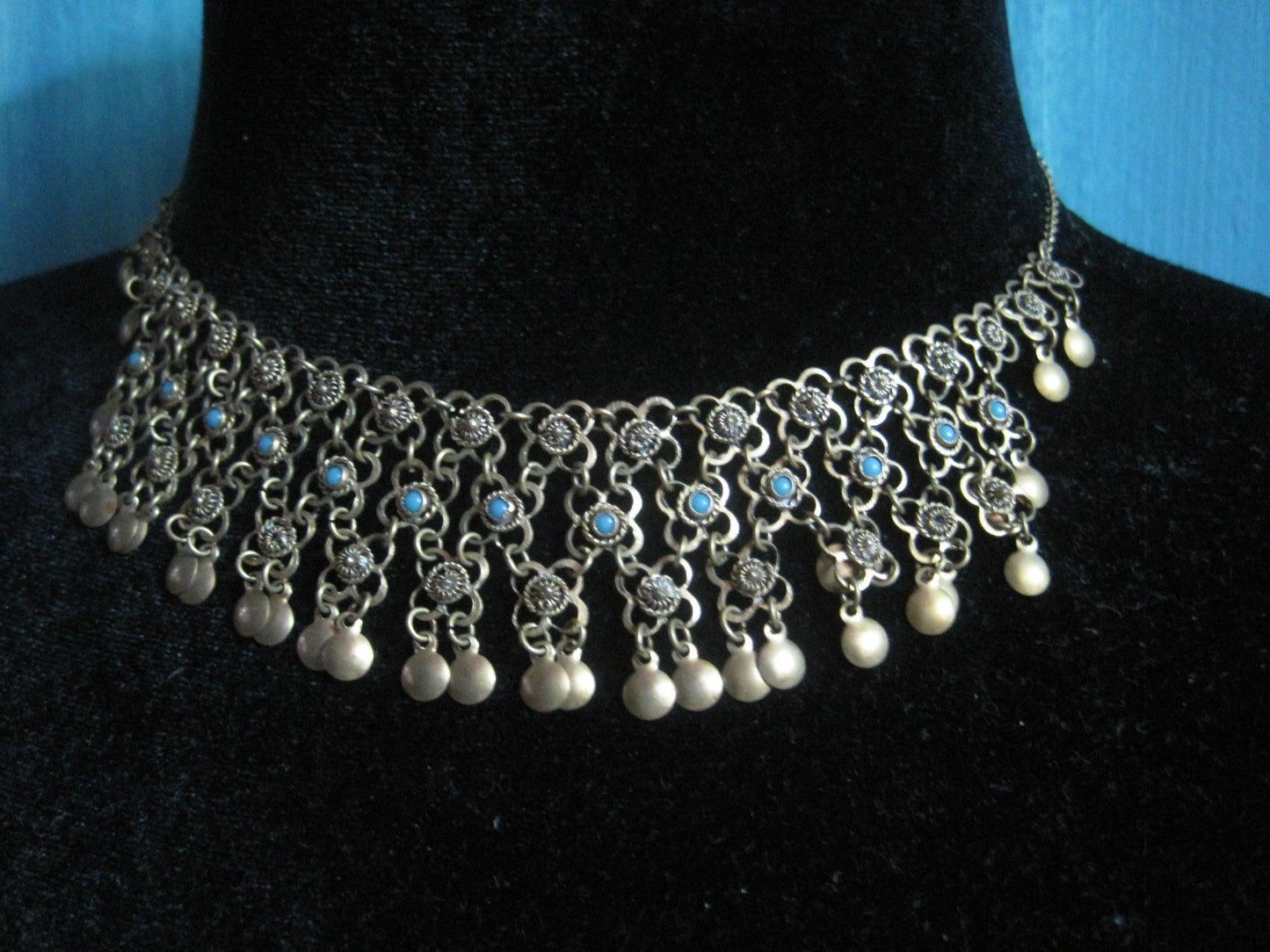 middle east bib necklace