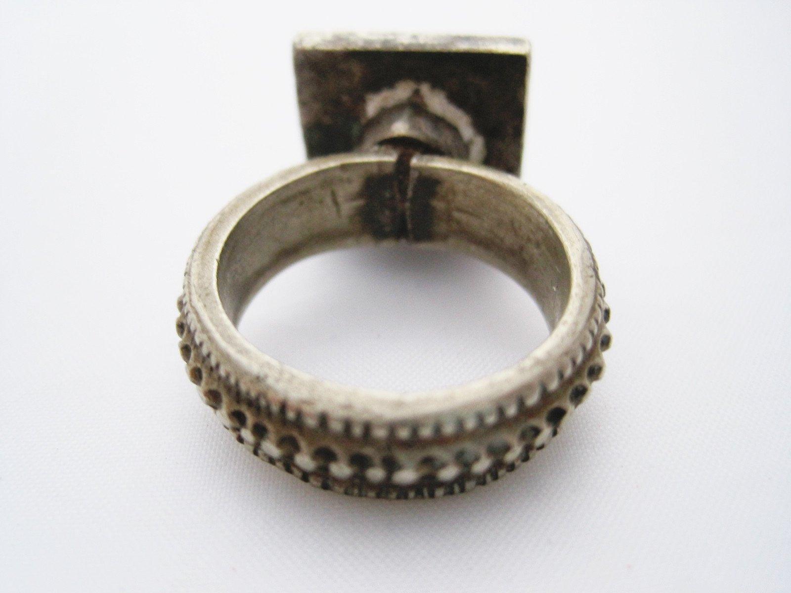 Vintage North African Berber Ring Size 8 - Anteeka