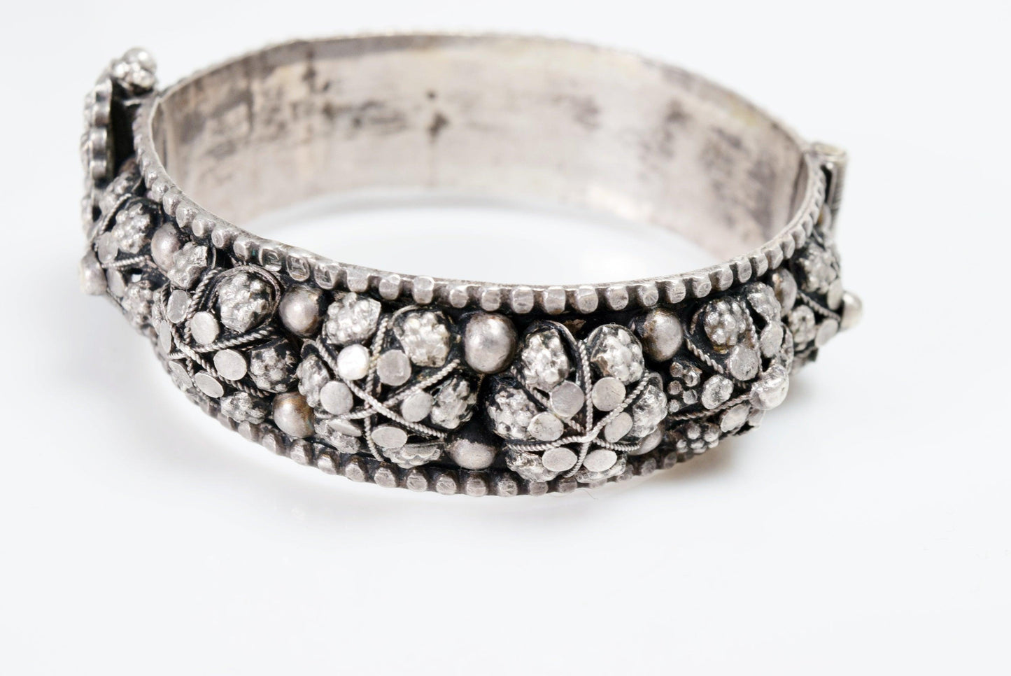 silver dome bracelet