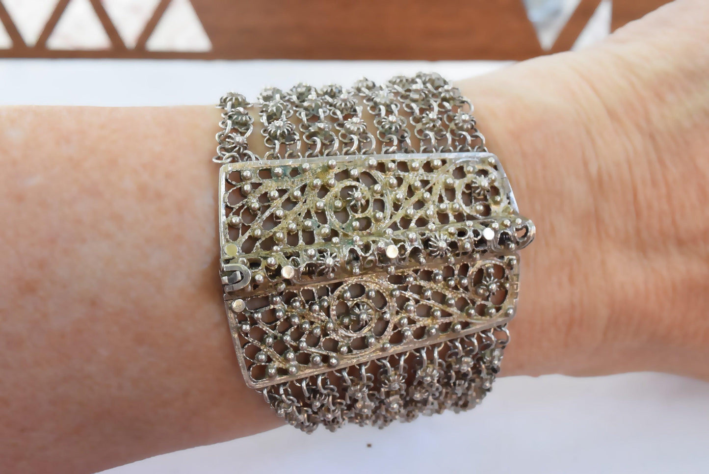 Egyptian chain bracelet