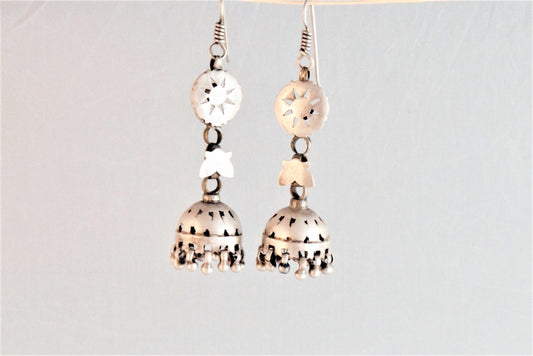 Indian jumka earrings