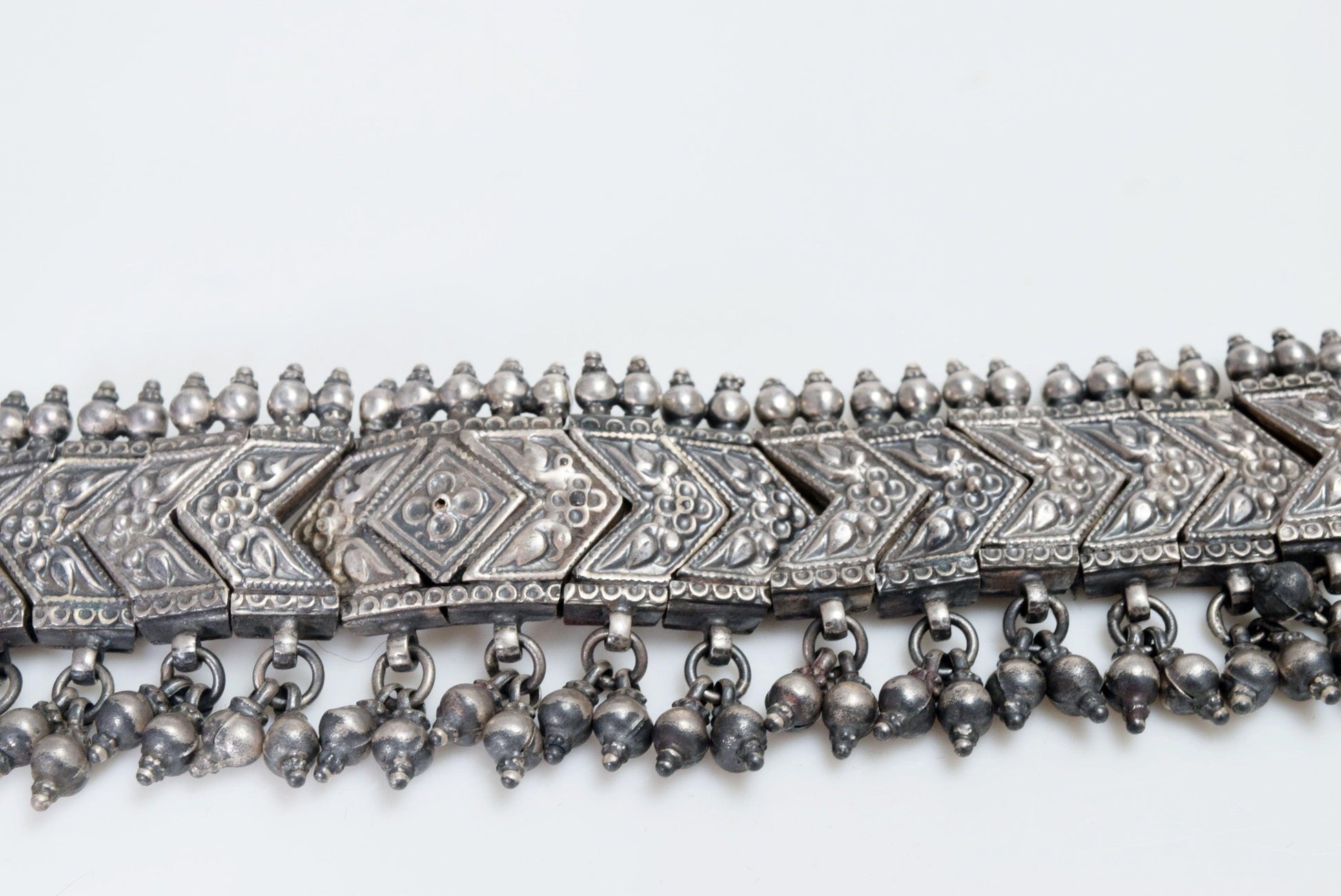 Rajasthani silver bracelet