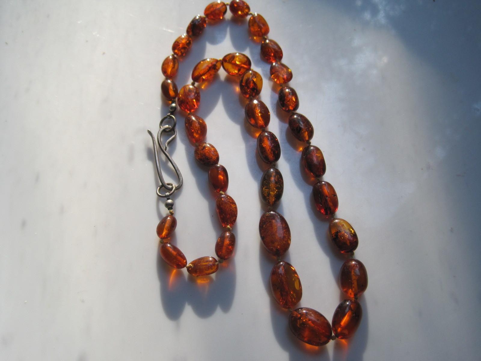 Real amber necklace