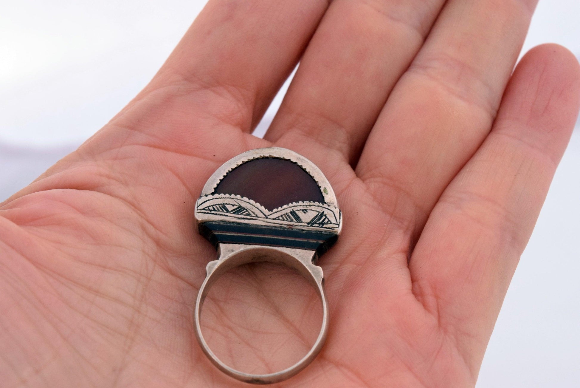 tuareg silver ring