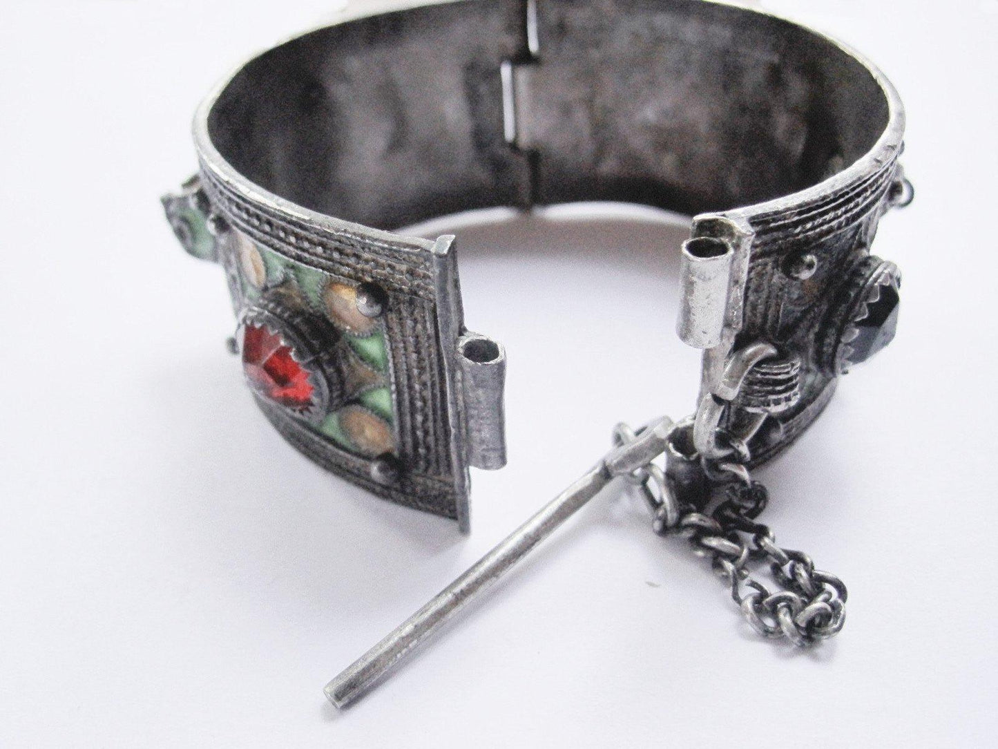 silver moroccan bracelet