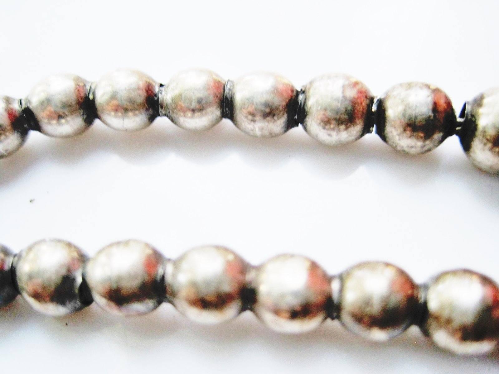 Vintage Silver Ball Necklace from Iguala, Mexico – Anteeka