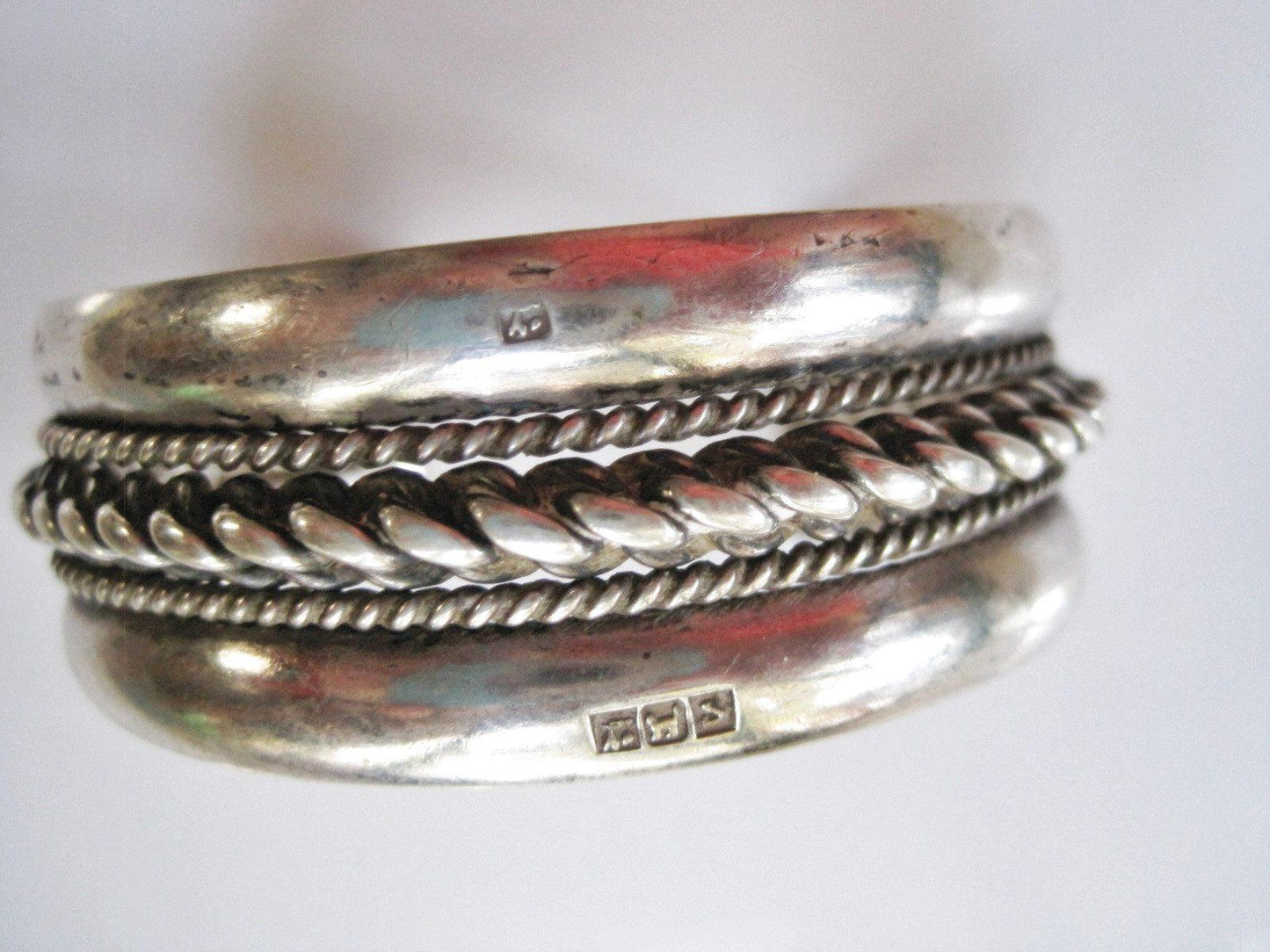Vintage Silver Bedouin Cuff Bracelet  1948 - 1949 - Anteeka