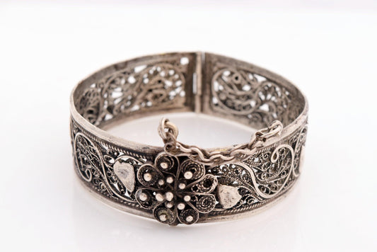 Moroccan silver bracelet