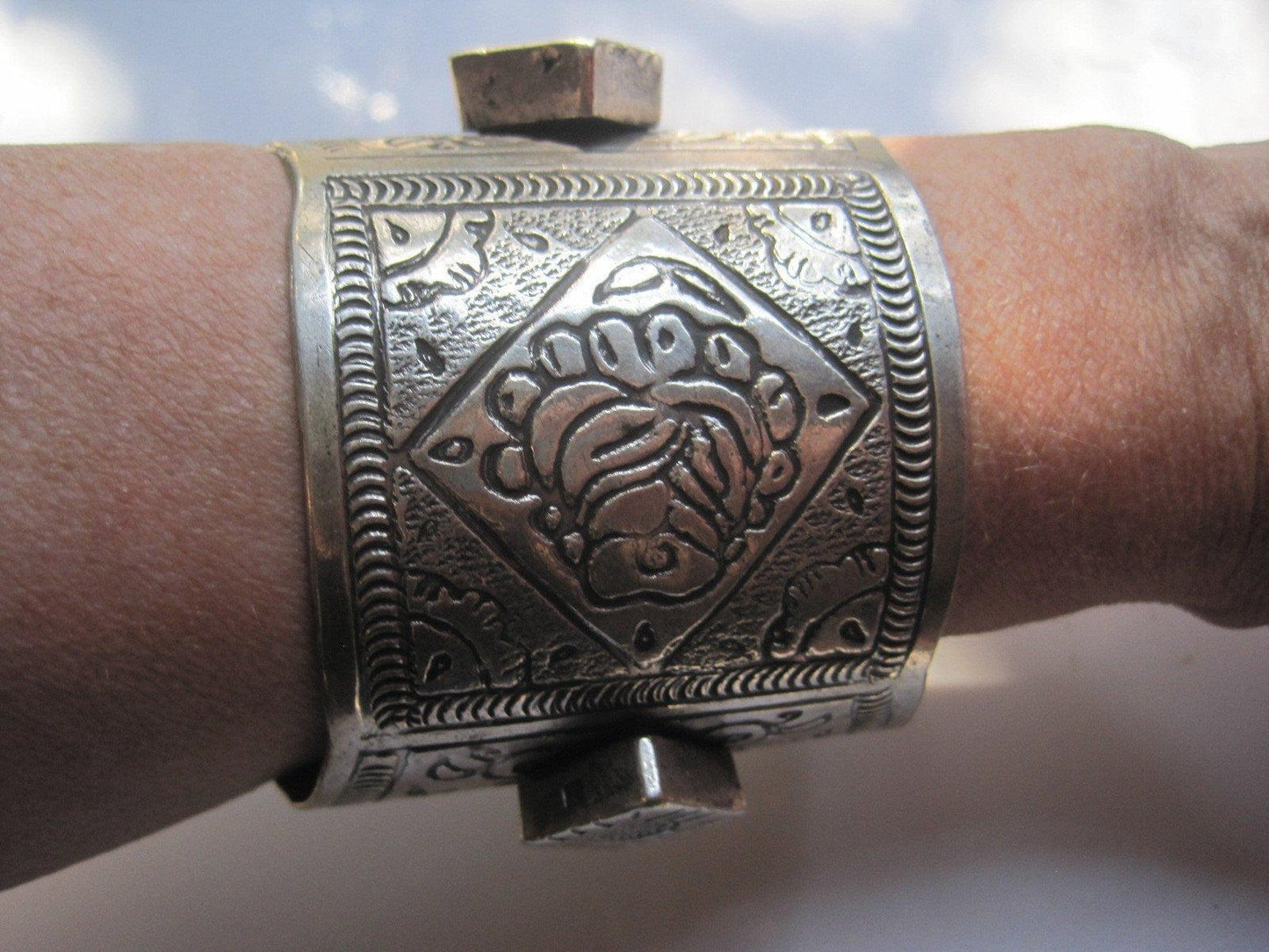 berber silver bracelet