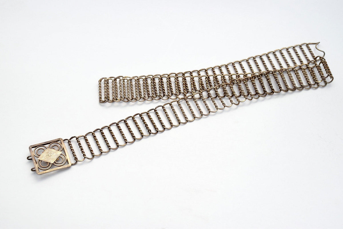 Vintage Silver Hallmarked Straits Chinese Belt – Anteeka display picture 3