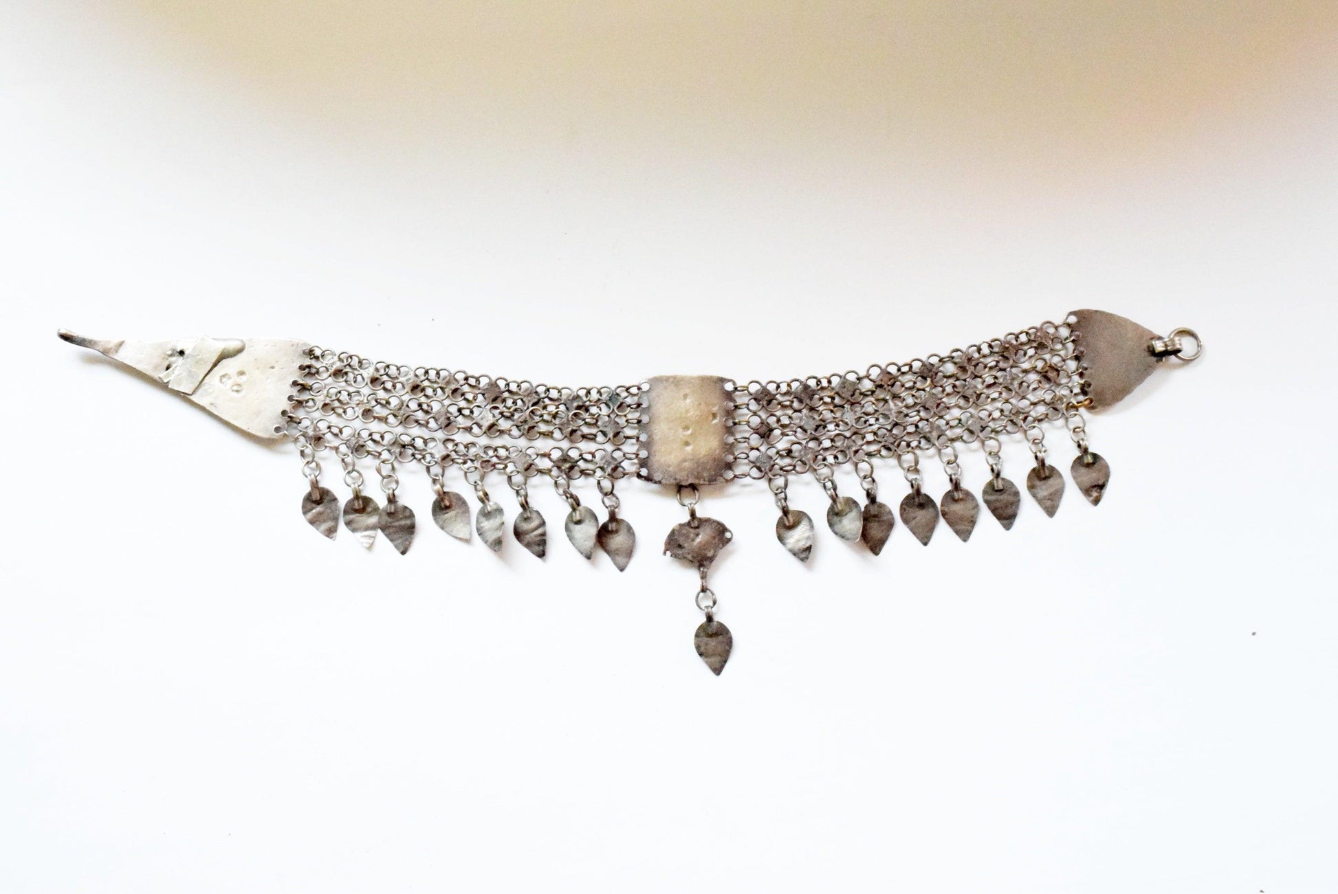 Vintage Silver Kurdish or Assyrian Iraqi Head Ornament - Anteeka