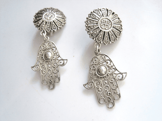 khamsa earrings