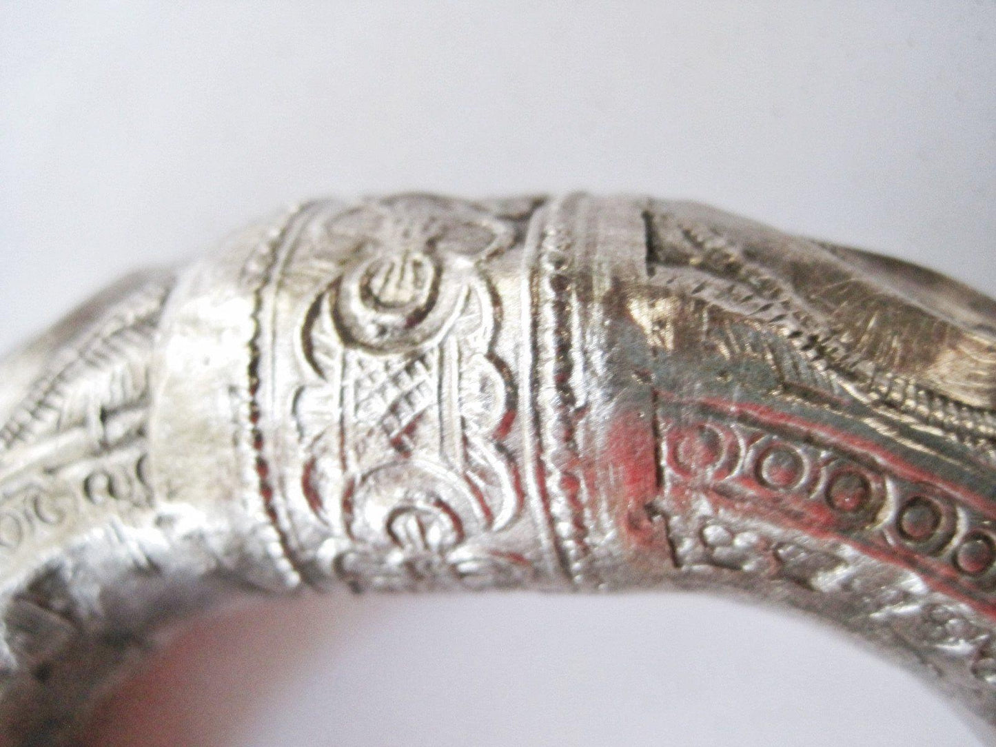 Vintage Silver Omani Rattle Bracelet - Anteeka