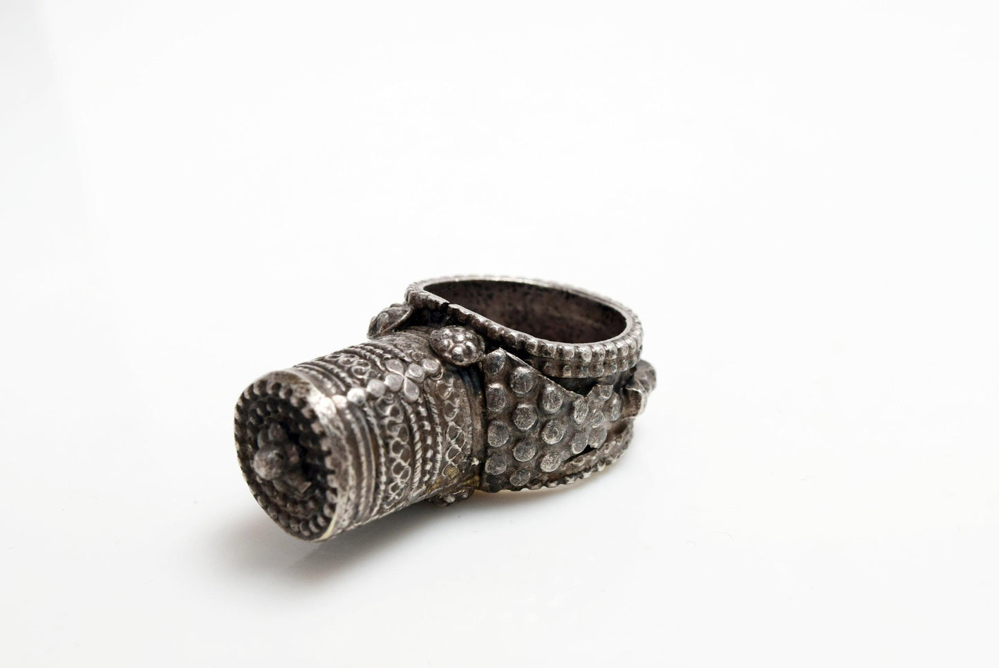bedouin silver ring