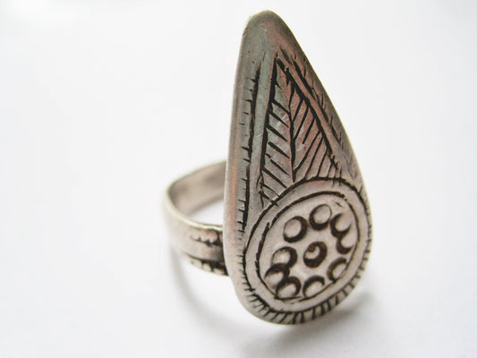 Omani silver ring