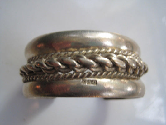 bedouin silver cuff