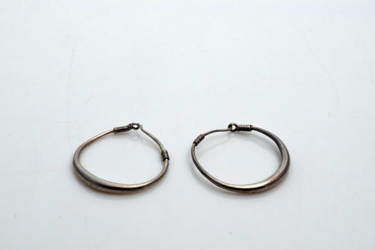 tribal hoop earrings