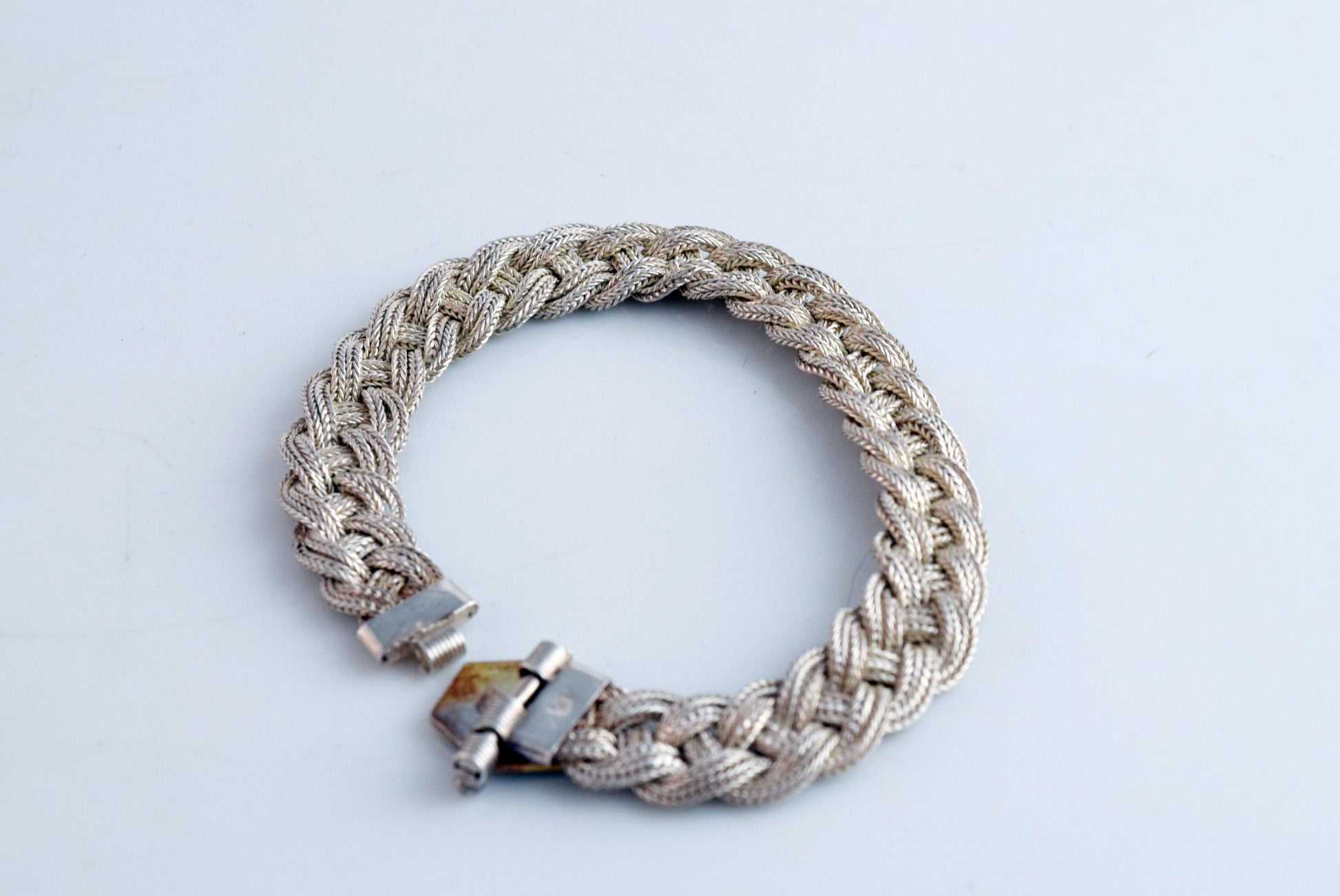 silver mesh bracelet