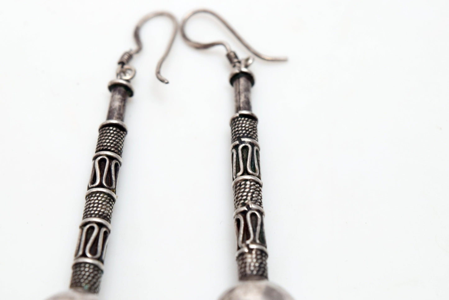 Bali silver earrings