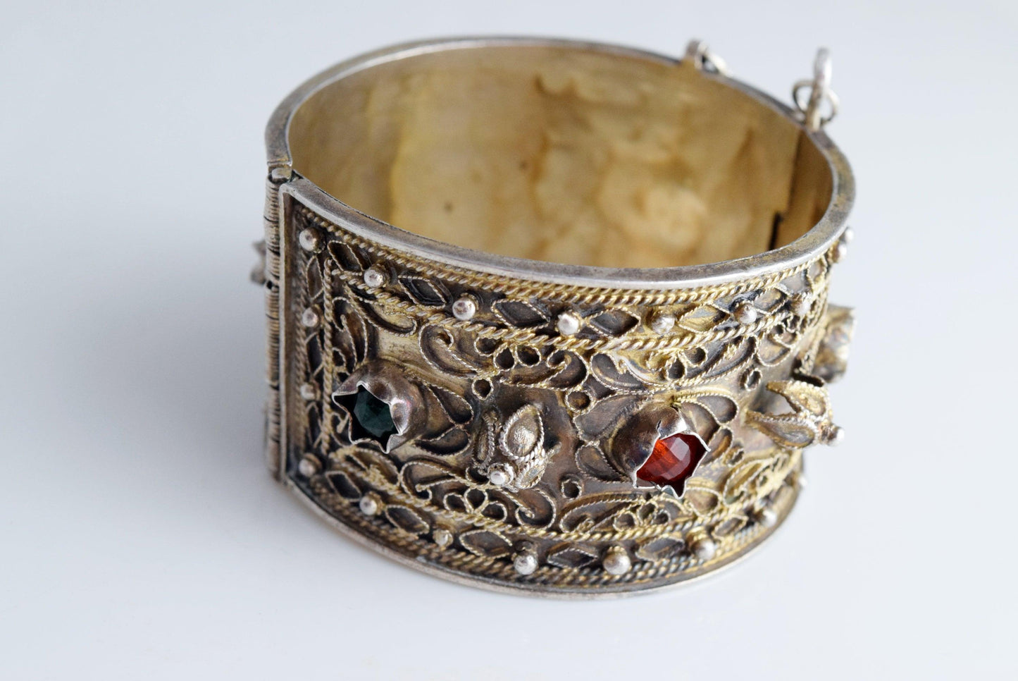 tunisian gold gilt bracelet