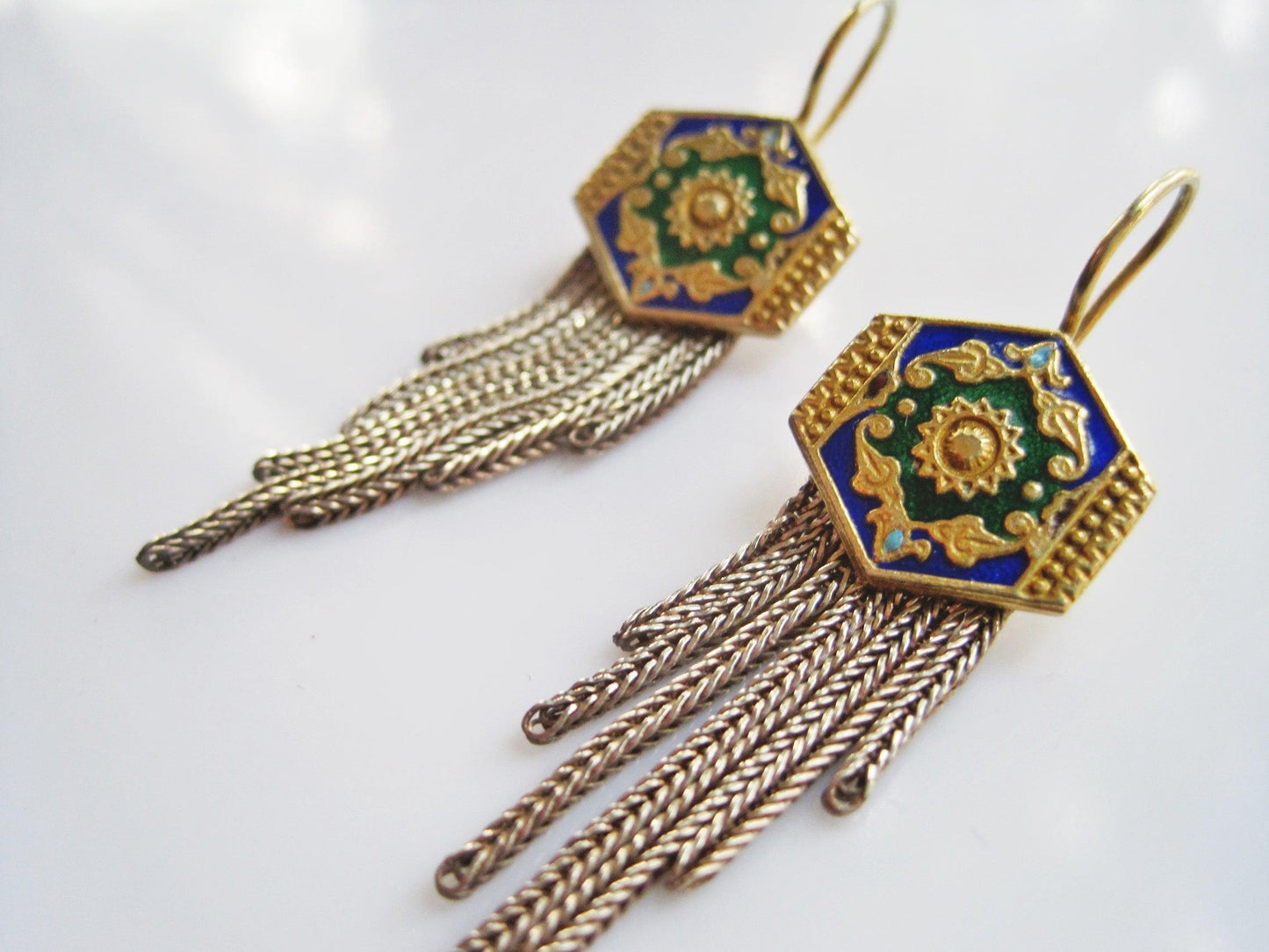 turkish tassel earrings