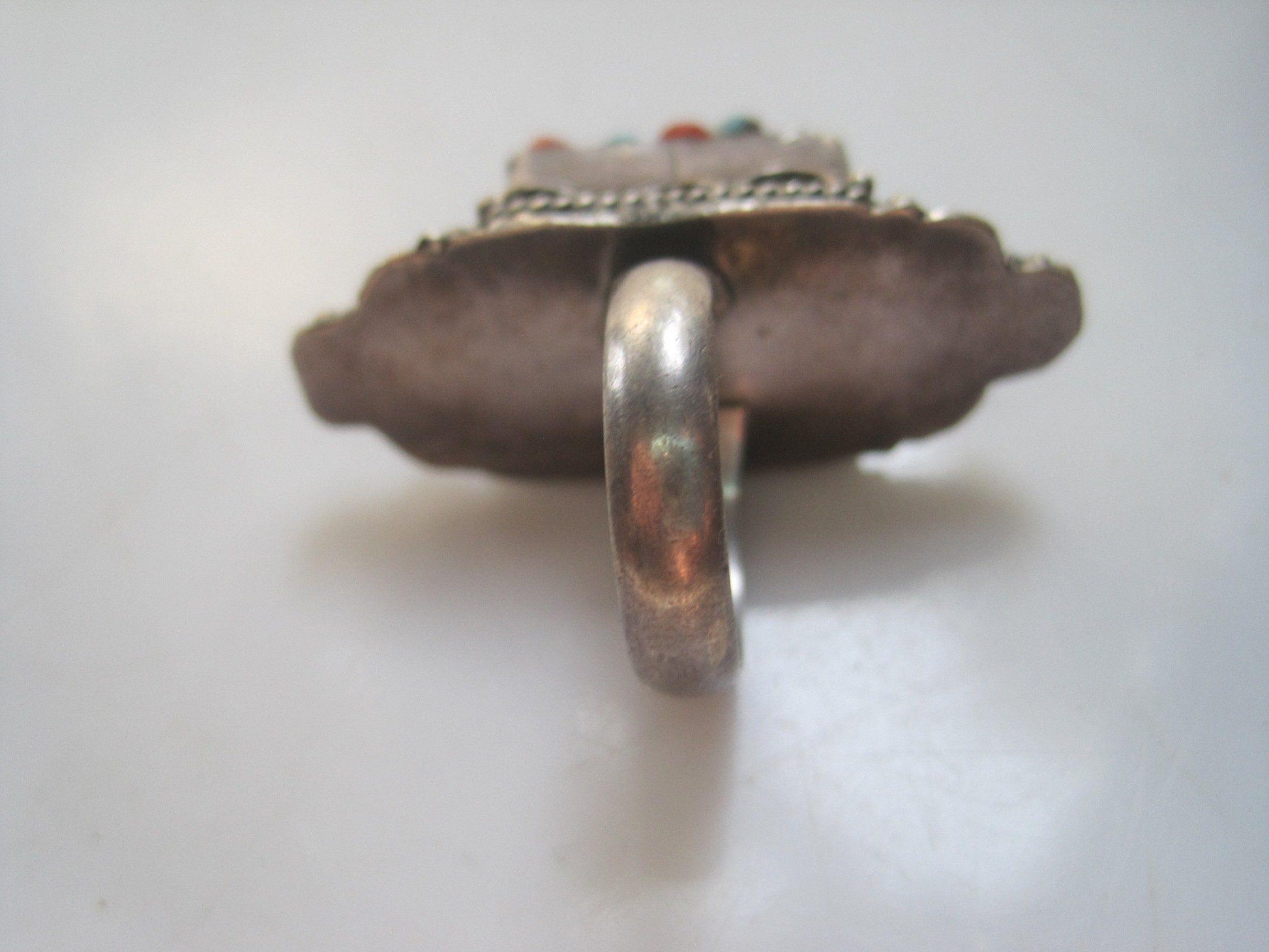 size 7 silver ring