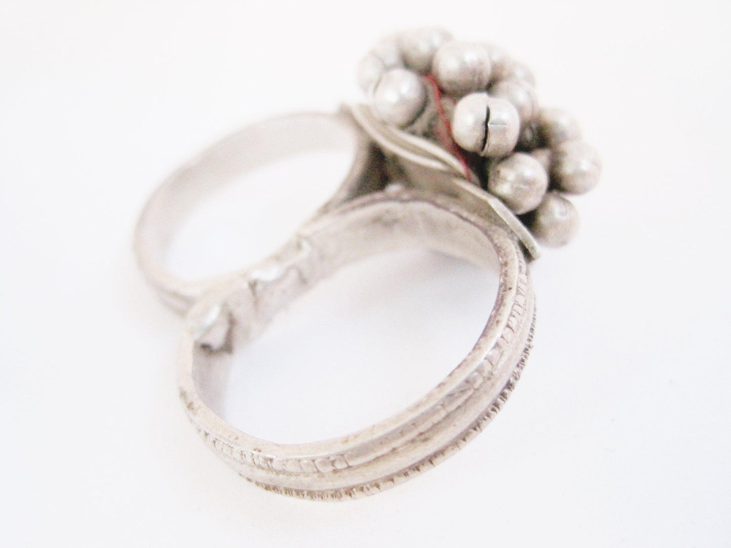indian double finger ring
