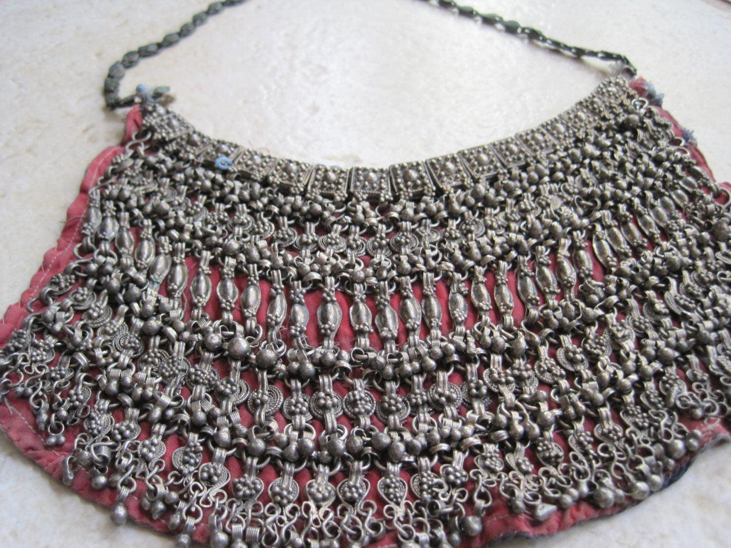 yemen bib necklace
