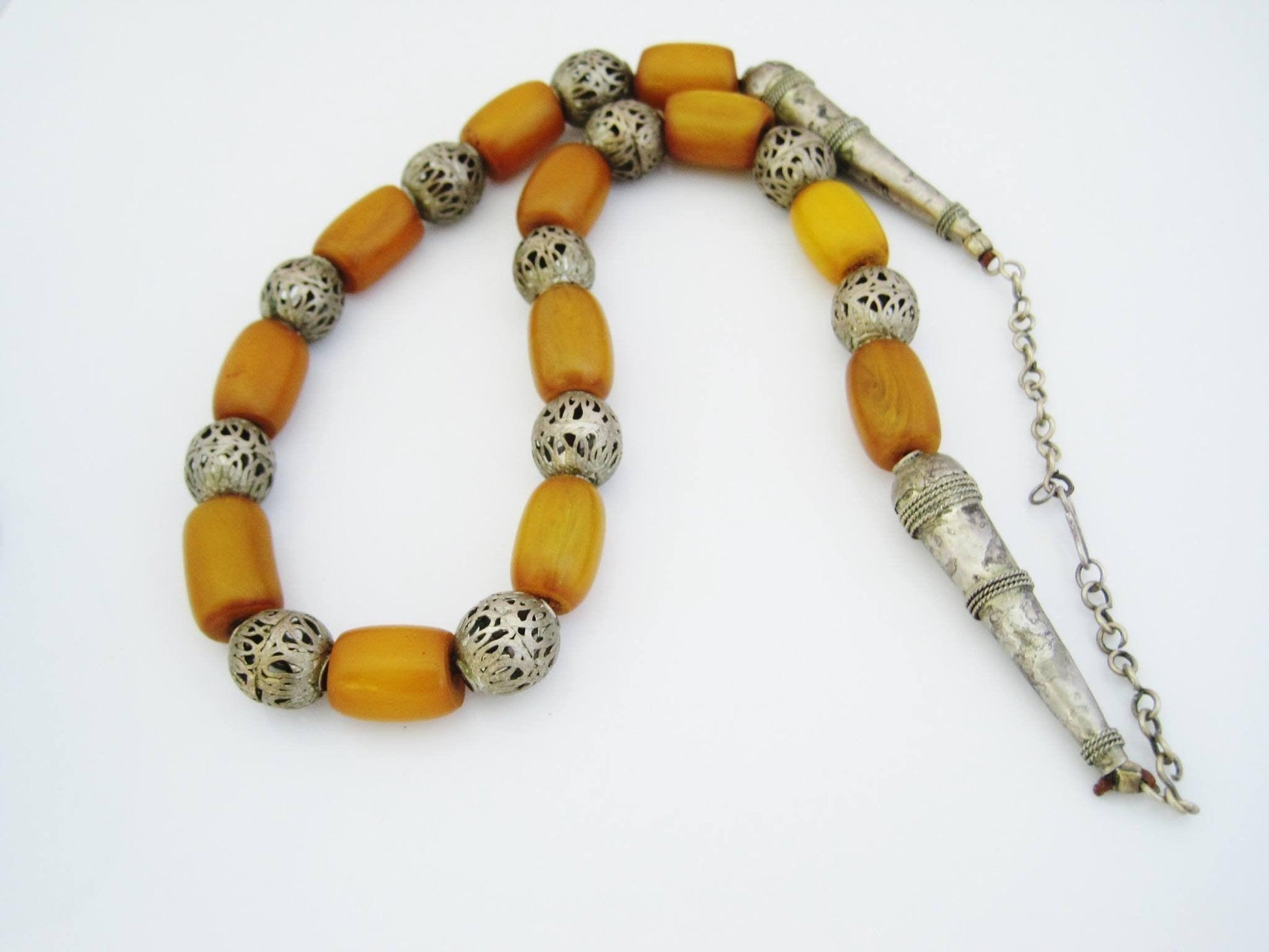 yemeni bakelite necklace